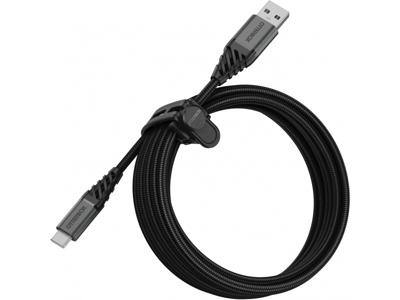 OtterBox OtterBox Nylon Braided Charge/Sync Cable USB-C 3m Black
