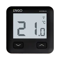 ENGO E10-MBUSB - Wi-Fi-thermostaat met MODBUS, 230V, Zwart
