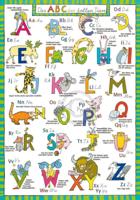 Gabriele Altevers - ABC der tollen Tiere Kunstdruk 48x68cm