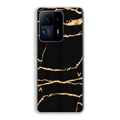 Gouden marmer: Xiaomi Mi Mix 4 Transparant Hoesje