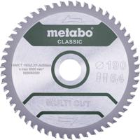 Metabo MULTI CUT CLASSIC 628658000 Cirkelzaagblad 160 x 20 x 1.4 mm Aantal tanden: 42 1 stuk(s) - thumbnail