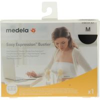 Medela Bustier easy expression zwart maat M (1 st)