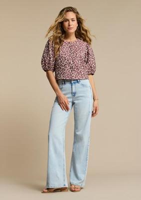 Red Button Claudette Slanted | Light Bleach