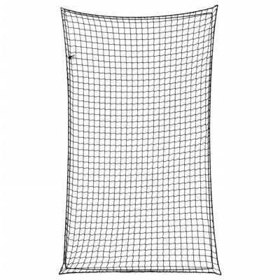 VidaXL Aanhangwagennet elastisch touw 5x3 m polypropeen zwart