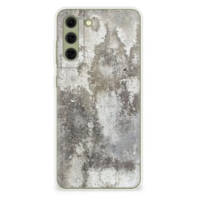 Samsung Galaxy S21FE | TPU | Siliconen hoesje | Beton Print