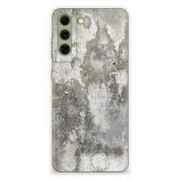 Samsung Galaxy S21FE | TPU | Siliconen hoesje | Beton Print