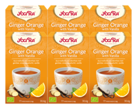 Yogi Tea Ginger Orange With Vanilla Voordeelverpakking