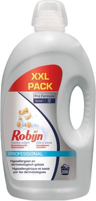 Robijn wasverzachter Puur & Zacht, flacon van 5 liter