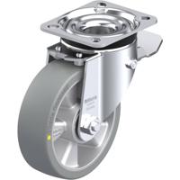 Blickle LK-ALTH 125K-1-ST-AS Zwenkwiel met rem Wieldiameter: 125 mm Draagvermogen (max.): 350 kg 1 stuk(s)