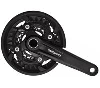 Shimano Crankstel mtb 3 x 10 speed fc-mt500 met 175mm crankarm/40-30-22t - zwart