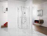 HSK Premium Softcube douchecabine kwartrond 80x80x200cm chroom/helder glas