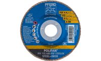 PFERD 67648115 PFF 115 A 80 PSF STEELOX Lamellenschijf Diameter 115 mm Boordiameter 22.23 mm RVS, Staal 10 stuk(s) - thumbnail