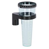 Regenmeter met stokhouder geheugenring