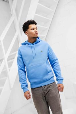 Lacoste Fleece Hoodie Heren Blauw - Maat S - Kleur: Blauw | Soccerfanshop