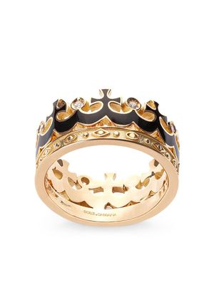 Dolce & Gabbana bague en or 18ct ornée de diamants