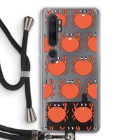 Krab: Xiaomi Mi Note 10 Pro Transparant Hoesje met koord