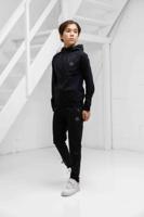 Cruyff Elite Trainingspak Kids Zwart - Maat 128 - Kleur: Zwart | Soccerfanshop