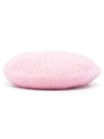 GANNI béret en mohair mélangé - Rose GANNI béret en mohair mélangé - Rose