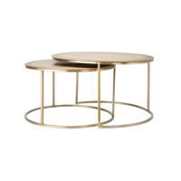 Light & Living Salontafel Talca Set van 2 stuks, 65/75cm - Rond - thumbnail