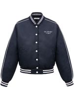 Sporty & Rich veste teddy Sporty SR - Bleu - thumbnail