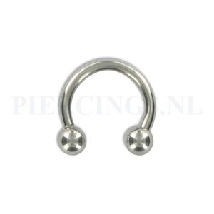 Circulair barbell 1.6 mm 8 mm