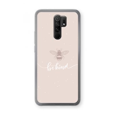 Be(e) kind: Xiaomi Redmi 9 Transparant Hoesje