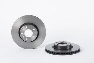 Remschijf COATED DISC LINE BREMBO, Remschijftype: Binnen geventileerd, u.a. für Opel, Vauxhall