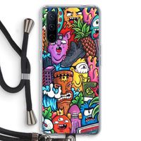Vexx Mixtape: OnePlus Nord CE 5G Transparant Hoesje met koord Vexx Mixtape: OnePlus Nord CE 5G Transparant Hoesje met koord