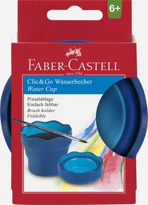 Faber Castell Watercup Clic & Go - blauw