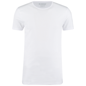 Garage Bio Cotton Body Fit O-Neck (0221) T-Shirt White (2 Pack)