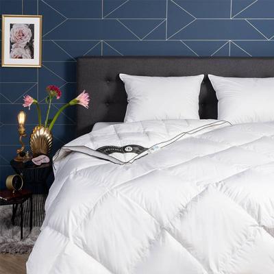 Dekbed Dons 100% Ganzendons 4 Seizoenen - 4 Seizoenen & Zomer & Winter - 260x220 Cm (Lits-Jumeaux XL) - Presence 310 Gr (210 Gr + 100 Gr) - Dekbed-Discounter.nl