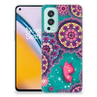 OnePlus Nord 2 5G Hoesje maken Cirkels en Vlinders