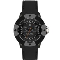 Horloge Uniseks Light Time POKER (Ø 41 mm)