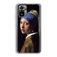 The Pearl Earring: Xiaomi Redmi Note 10S Transparant Hoesje