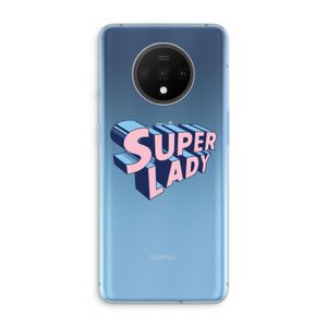 Superlady: OnePlus 7T Transparant Hoesje