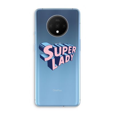 Superlady: OnePlus 7T Transparant Hoesje