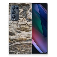 OPPO Find X3 Neo TPU Siliconen Hoesje Steen