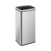 Prullenbak met sensor - Dubbele - 80 L - rechthoekig