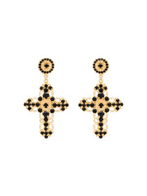 Dolce & Gabbana boucles d'oreilles à ornements - Noir