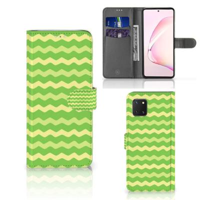 Samsung Note 10 Lite | Telefoon Hoesje | Waves Green