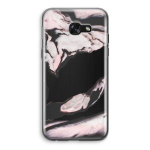 Roze stroom: Samsung Galaxy A5 (2017) Transparant Hoesje
