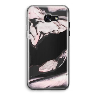 Roze stroom: Samsung Galaxy A5 (2017) Transparant Hoesje