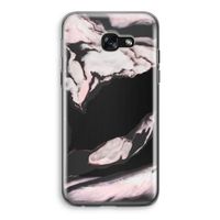 Roze stroom: Samsung Galaxy A5 (2017) Transparant Hoesje