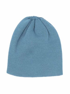Little Bear bonnet en laine vierge - Bleu
