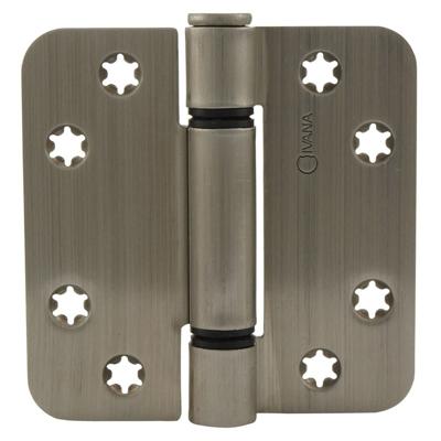 Ivana Top 140 knopscharnier - 89x89x3mm - afgerond - RVS