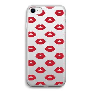 Lips: iPhone SE 2020 Transparant Hoesje