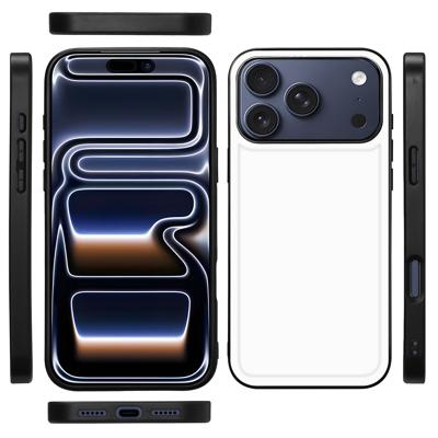 iPhone 17 Pro Back Cover Wit Zwart