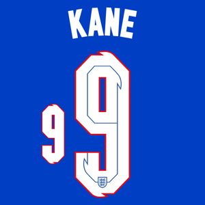 Kane 9 (Officiële Engeland Away Bedrukking 2020-2021)
