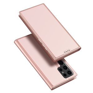 Dux Ducis - Samsung Galaxy S24 Ultra - Slim bookcase hoesje - Rose Goud