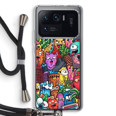 Vexx Mixtape: Xiaomi Mi 11 Ultra Transparant Hoesje met koord